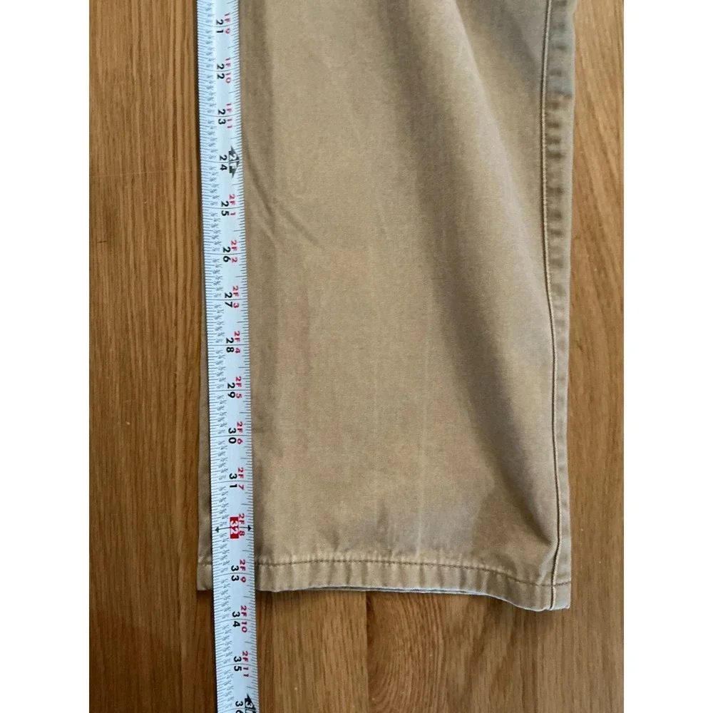 Peter‎ Millar Khaki Chinos sz 35 100% Cotton Classic Fit Peru